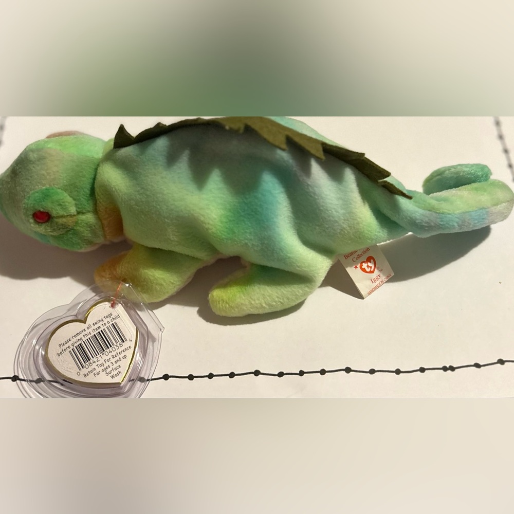 TY Beanie Baby - Iggy 1997
